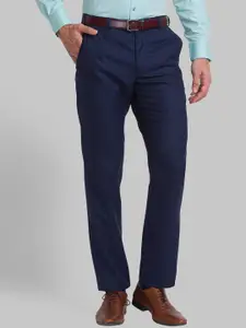 Park Avenue Men Mid-Rise Formal Trousers