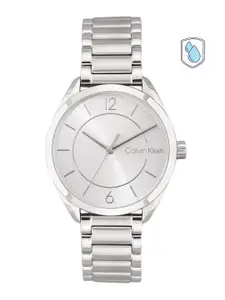 Calvin Klein Women Stainless Steel Bracelet Style Strap Analogue Watch 25200190