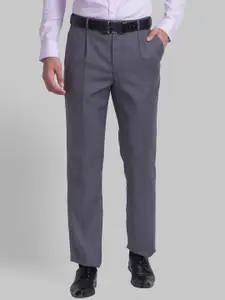 Raymond Men Mid-Rise Formal Trousers
