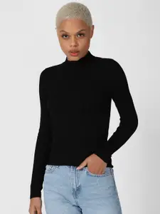 FOREVER 21 Women Turtle Neck Knitted Pullover