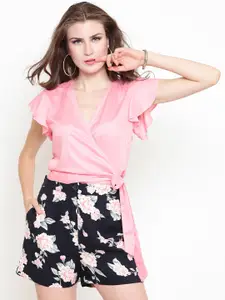 Sera V-Neck Wrap Top