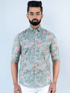 Tistabene Men Floral Cotton Printed Casual Shirt
