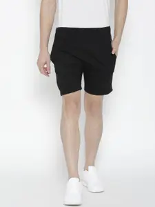 Sweet Dreams Men Black Solid Sports Shorts