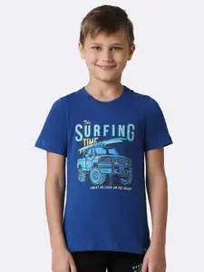 Van Heusen Boys Graphic Printed Pure Cotton T-shirt