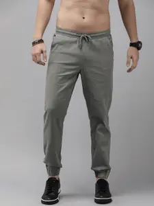 The Roadster Life Co. Men Mid-Rise Joggers Trousers