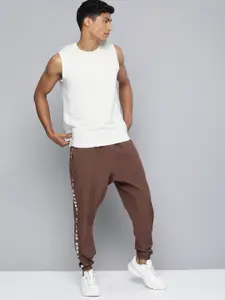 HRX by Hrithik Roshan Men Printed Rapid-Dry Antimicrobial Finish Anti Fit Training Joggers