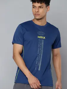 HRX by Hrithik Roshan Rapid-Dry Printed Training T-shirt