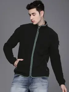 Voi Jeans Mock Collar Cotton Sweatshirt