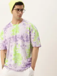 Kook N Keech Tie and Dye Dyed Loose Pure Cotton T-shirt
