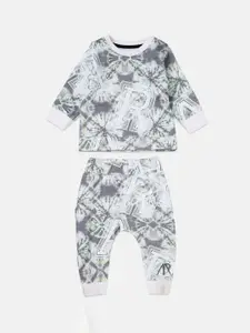Angel & Rocket Infant Boys Printed T-shirt With Joggers