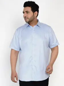 Santonio Men Plus Size Pure Cotton Casual Shirt
