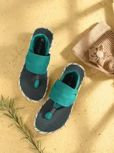 FRESH 1947 FEET Women Open Toe Flats