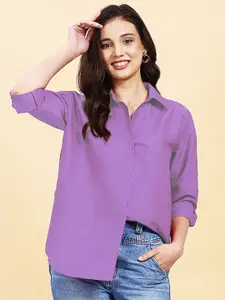 A.T.U.N. Women Relaxed Casual Party Shirt