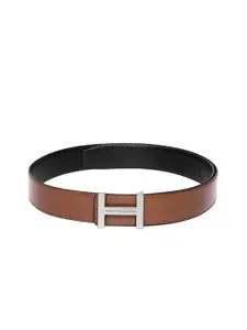 Tommy Hilfiger Men Reversible Textured Leather Belt