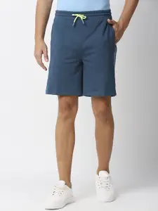 FiTZ Men Slim Fit Mid-Rise Sports Shorts
