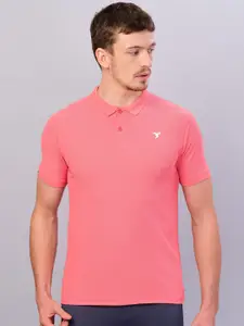 Technosport Men Active Slim Fit Polo T-shirt