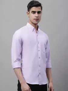 JAINISH Men Spread Collar Pure Cotton Casual Shirt
