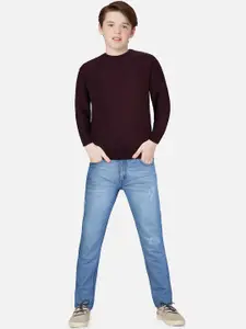Gini and Jony Boys Cable Knit Wool Pullover Sweater
