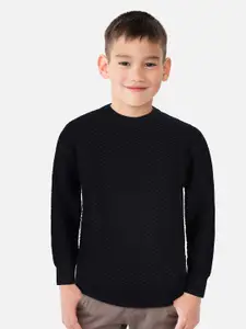 Gini and Jony Boys Cable Knit Wool Pullover