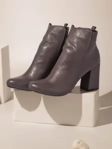 Inc 5 Women Block Heeled Regular Boots