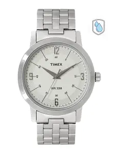 Timex Men Silver-Toned Analogue Watch - TI000T10500
