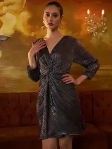 Athena V-Neck Wrap Dress