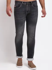 LOUIS STITCH Men Urban Slim Fit Low Distress Light Fade Stretchable Cotton Jeans