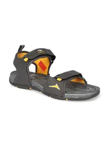 JQR Men Patterned Sports Sandals