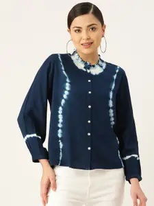Maaesa Standard Abstract Printed Tie & Dye Casual Shirt