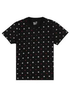 PROTEENS Boys Graphic Printed Cotton T-shirt