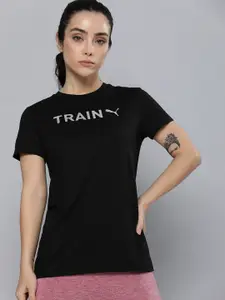 Puma Typography Graphic Regular Fit Training or Gym T-shirt