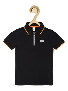 Peter England Boys Polo Collar Pure Cotton T-shirt