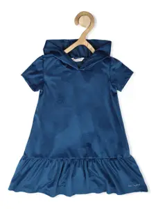 Peter England Cowl Neck A-Line Dress