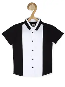 Peter England Boys Spread Collar Casual Shirt