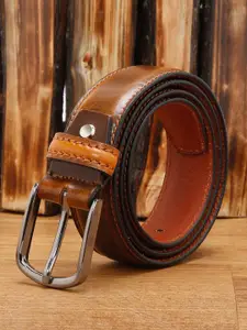 LOUIS STITCH Men Tang Leather Belt