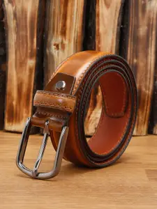 LOUIS STITCH Men Tang Leather Formal Belt