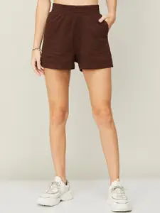 Ginger by Lifestyle Women Mid Rise Regular Shorts