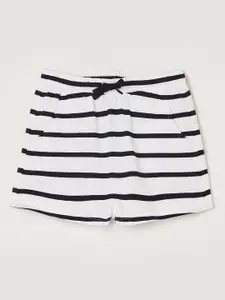 Fame Forever by Lifestyle Girls Striped Cotton Shorts