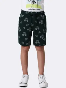 Van Heusen Boys Printed High-Rise Regular Fit Shorts