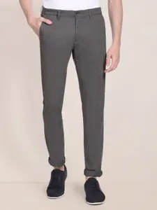 U.S. Polo Assn. Men Mid Rise Slim Fit Trousers