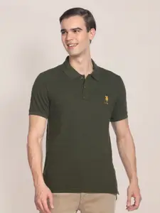 U.S. Polo Assn. Polo Collar Pure Cotton T-shirt
