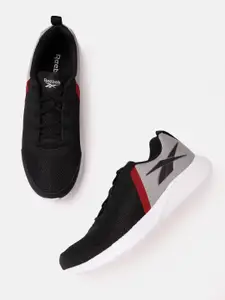 Reebok Men Woven Design & Colourblocked Edge Identity Running Shoes