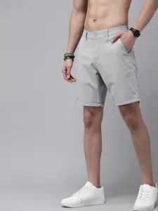 The Roadster Lifestyle Co. Men Solid Above Knee Shorts
