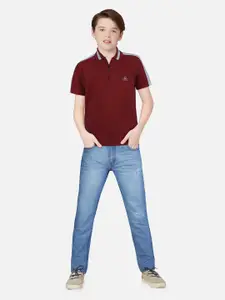 Gini and Jony Boys Cotton Polo Collar T-Shirt