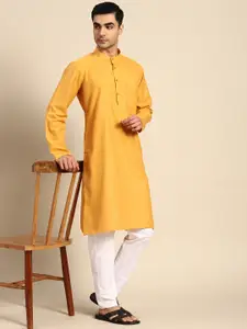 Anouk Pure Cotton Kurta With Pyjamas