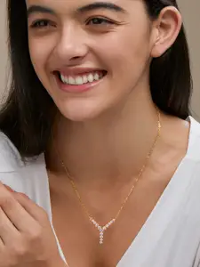 MINUTIAE Gold-Plated Necklace