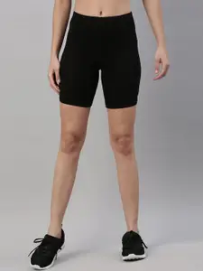 TWIN BIRDS Women Slim Fit Pure Cotton Sports Shorts