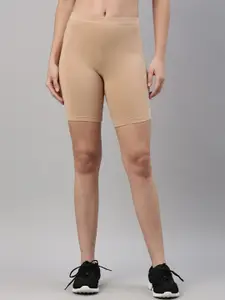 TWIN BIRDS Women Slim Fit Pure Cotton Sports Shorts