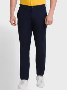 ColorPlus Men Mid-Rise Chinos Trousers