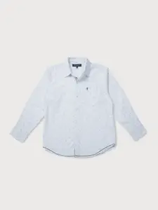 Gini and Jony Boys Printed Cotton Casual Shirt